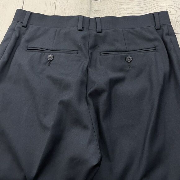 Jos. A. Bank 41L - W30 x L32 Blue 100% Wool 2-Button Single-Vent 2-Piece Suit - Picture 12 of 16